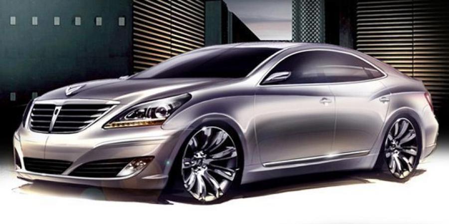 Hyundai Equus Sketches '2009